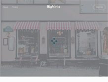 Tablet Screenshot of bigmints.com